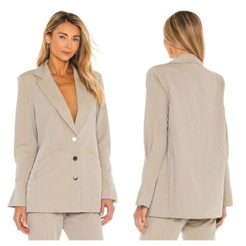 Song of Style Pascal Blazer - Smoke Grey